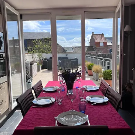 Ferienwohnung La Terrasse Le Crotoy Exterior foto